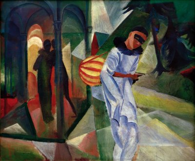 Pierrot da August Macke